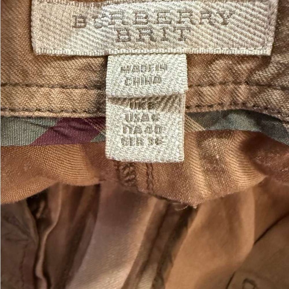 Burberry Camel A-Line Skirt - Picture 2 of 5